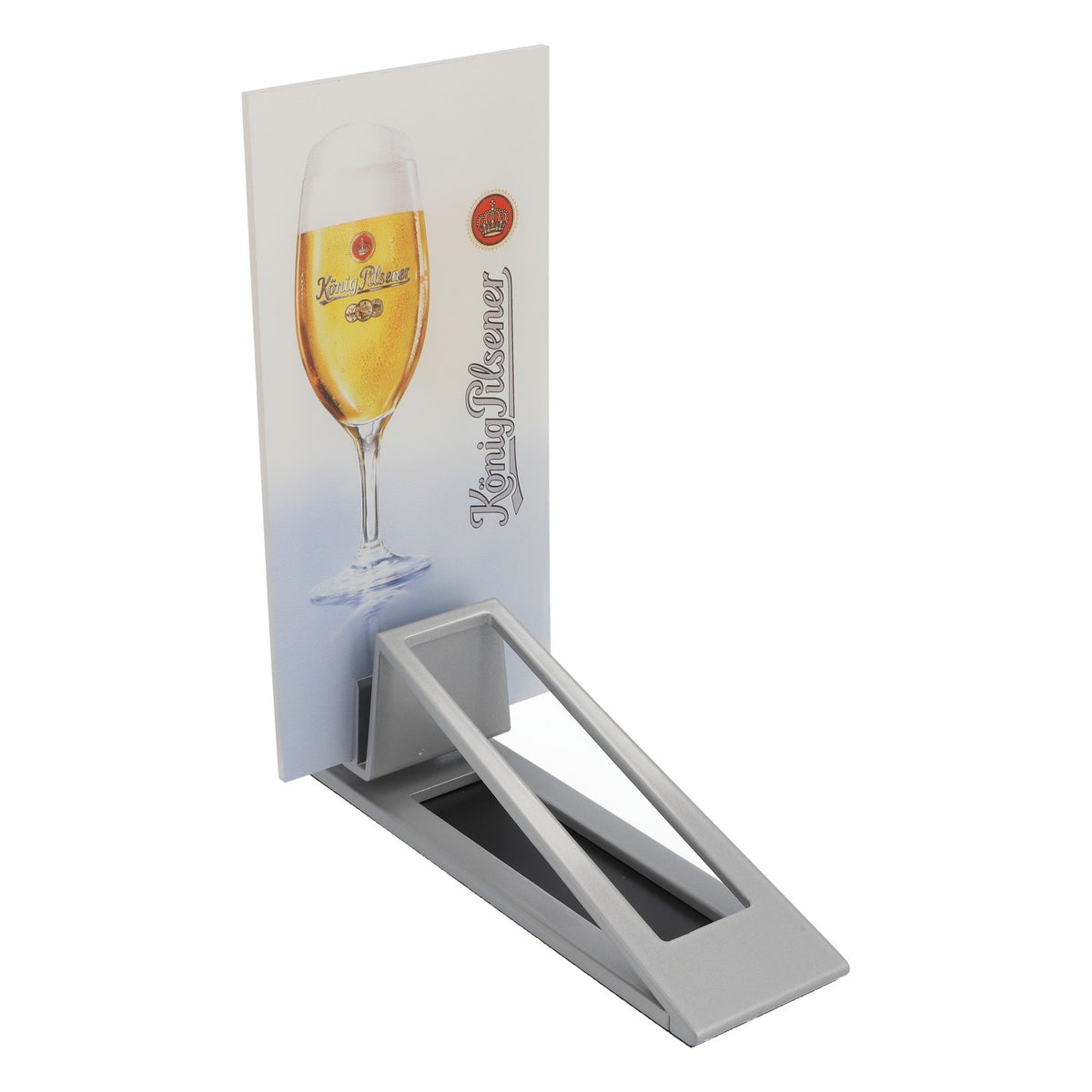 Porta bicchieri König Pilsener Supporto da tavolo Portamenu Gastro Bar