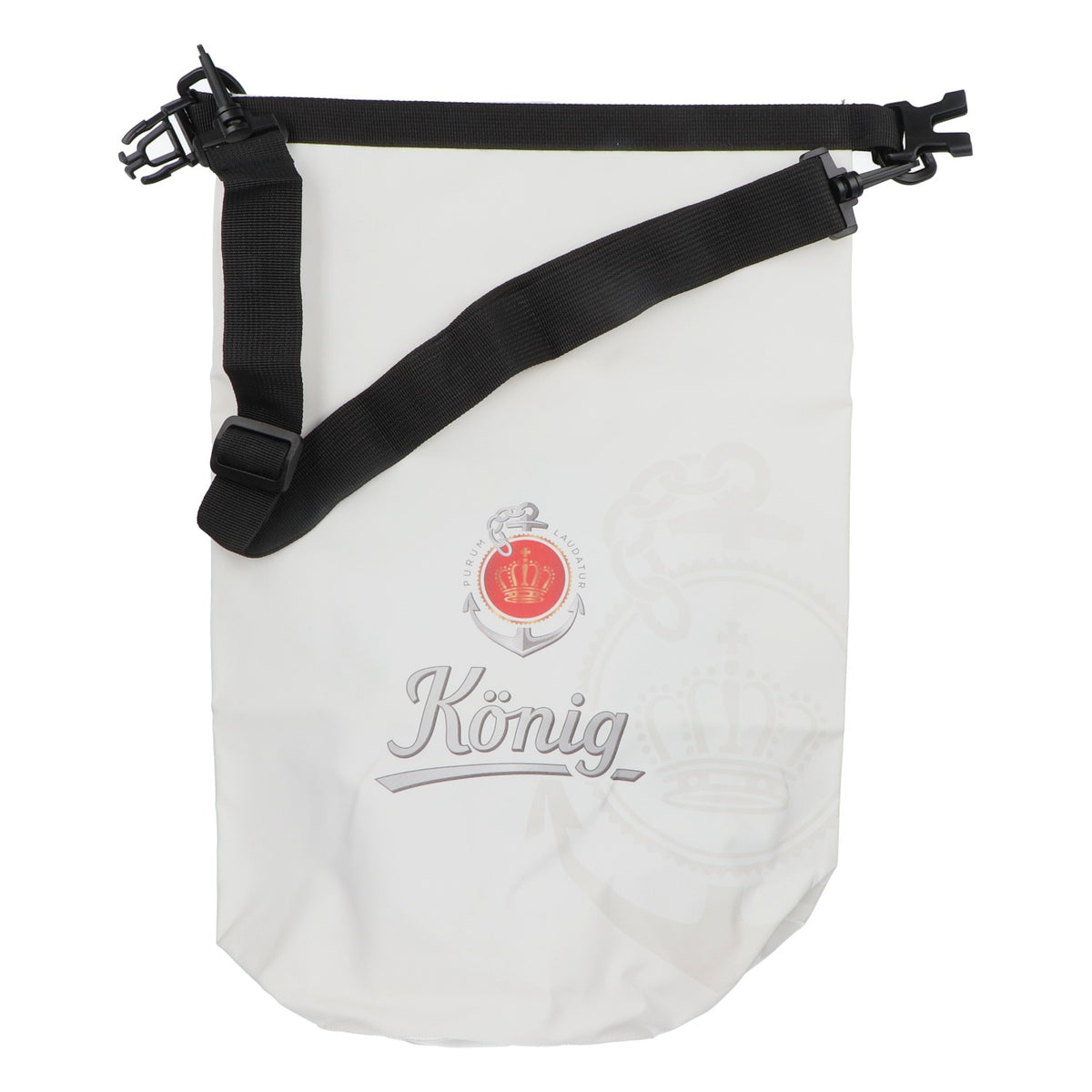 Borsa per birra König Pilsener Zaino impermeabile Drybag bianco 20 l