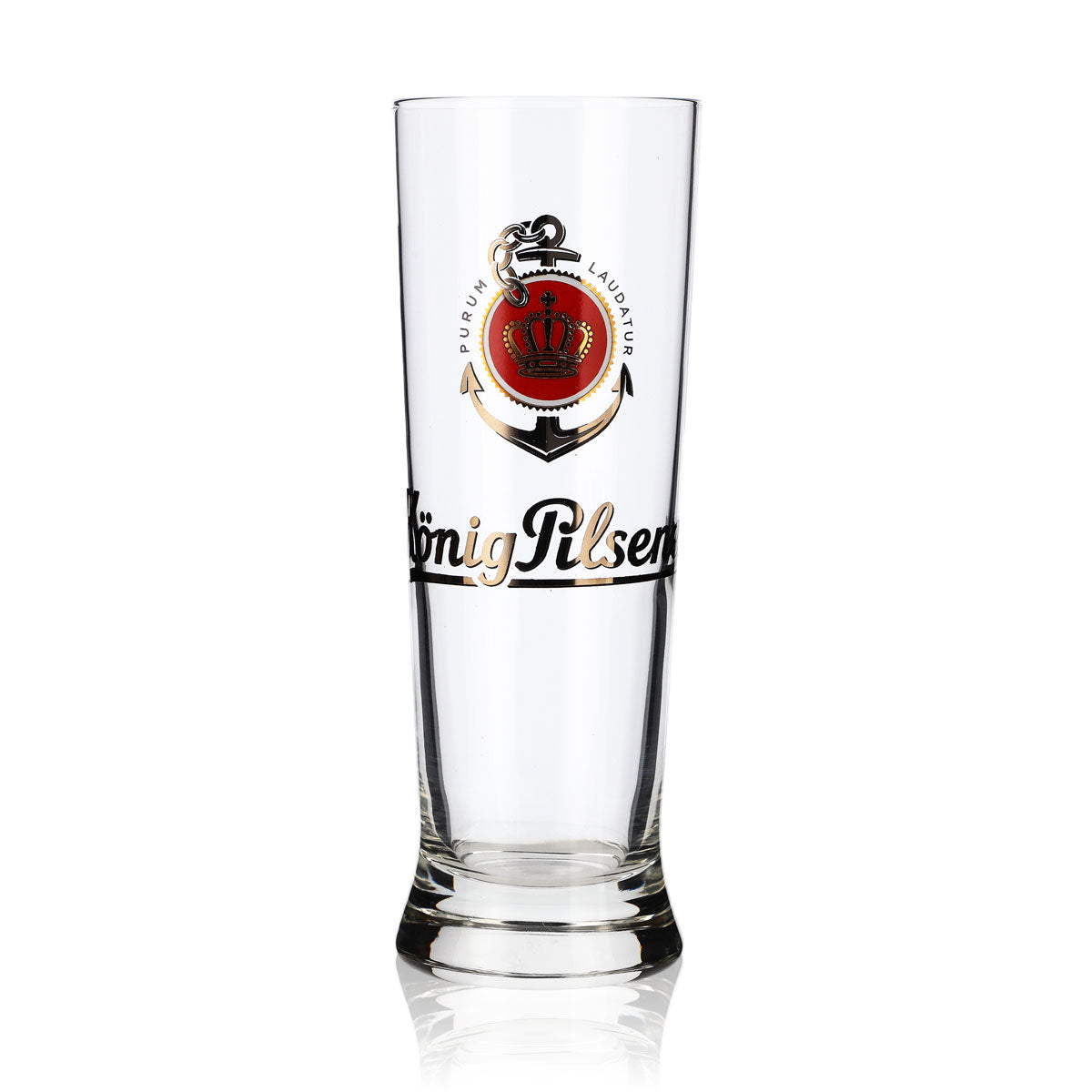 Bicchieri da birra König Pilsener Bicchieri da birra 0,25 l Tazza "Purum Laudatur"