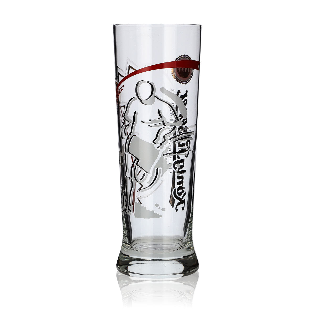 Bicchiere da collezione König Pilsener Bicchieri da birra Edizione speciale calcio 2008 "Difesa" – Vista 3