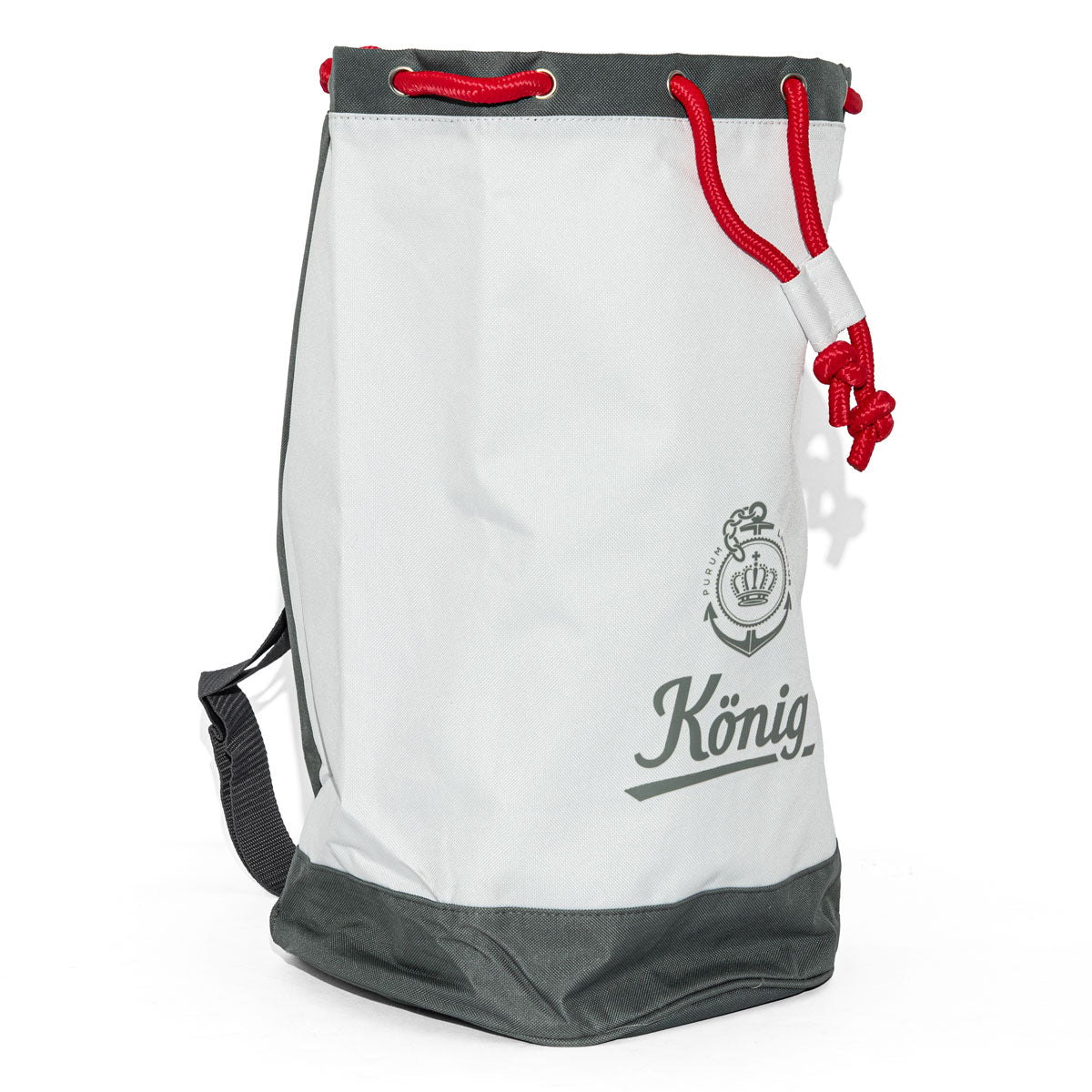Zaino borsone König Pilsener Borsa outdoor Telone per camion Bianco – Vista 2