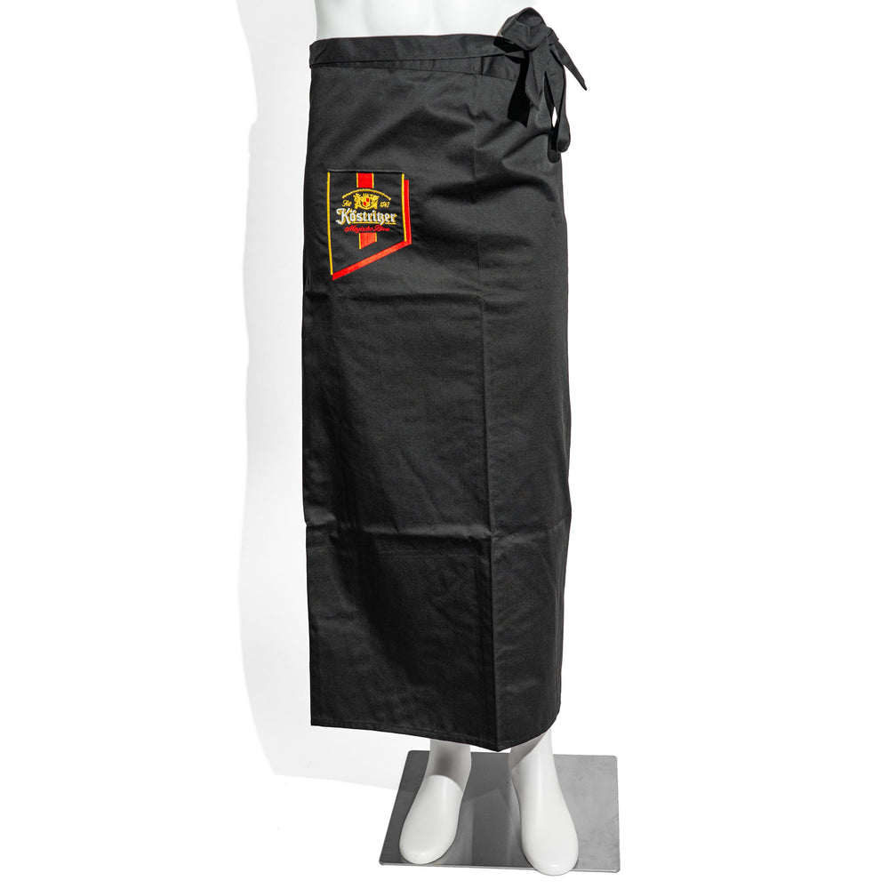 Grembiule da cameriere Köstritzer Bier Bistro, versione nera