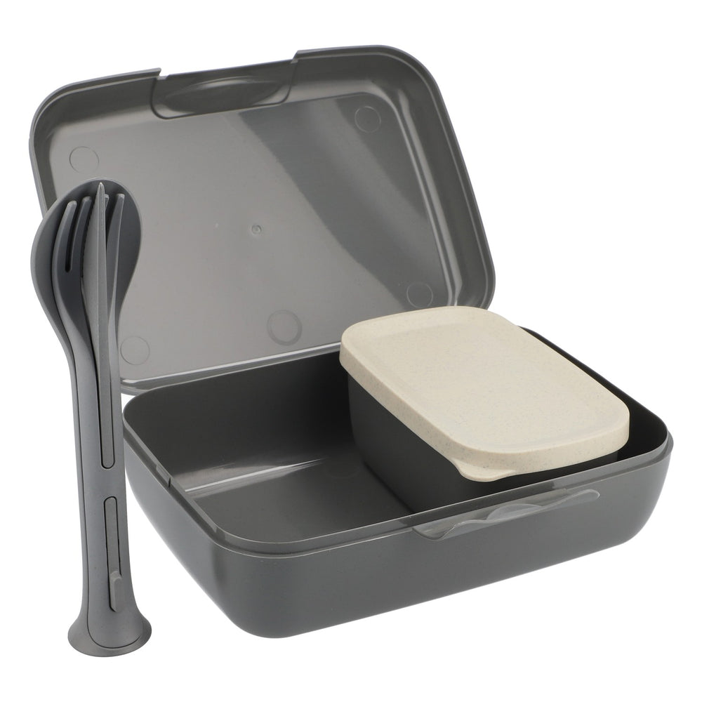 Set contenitore per il pranzo Koziol con set di posate CANDY READY Contenitore per il pranzo