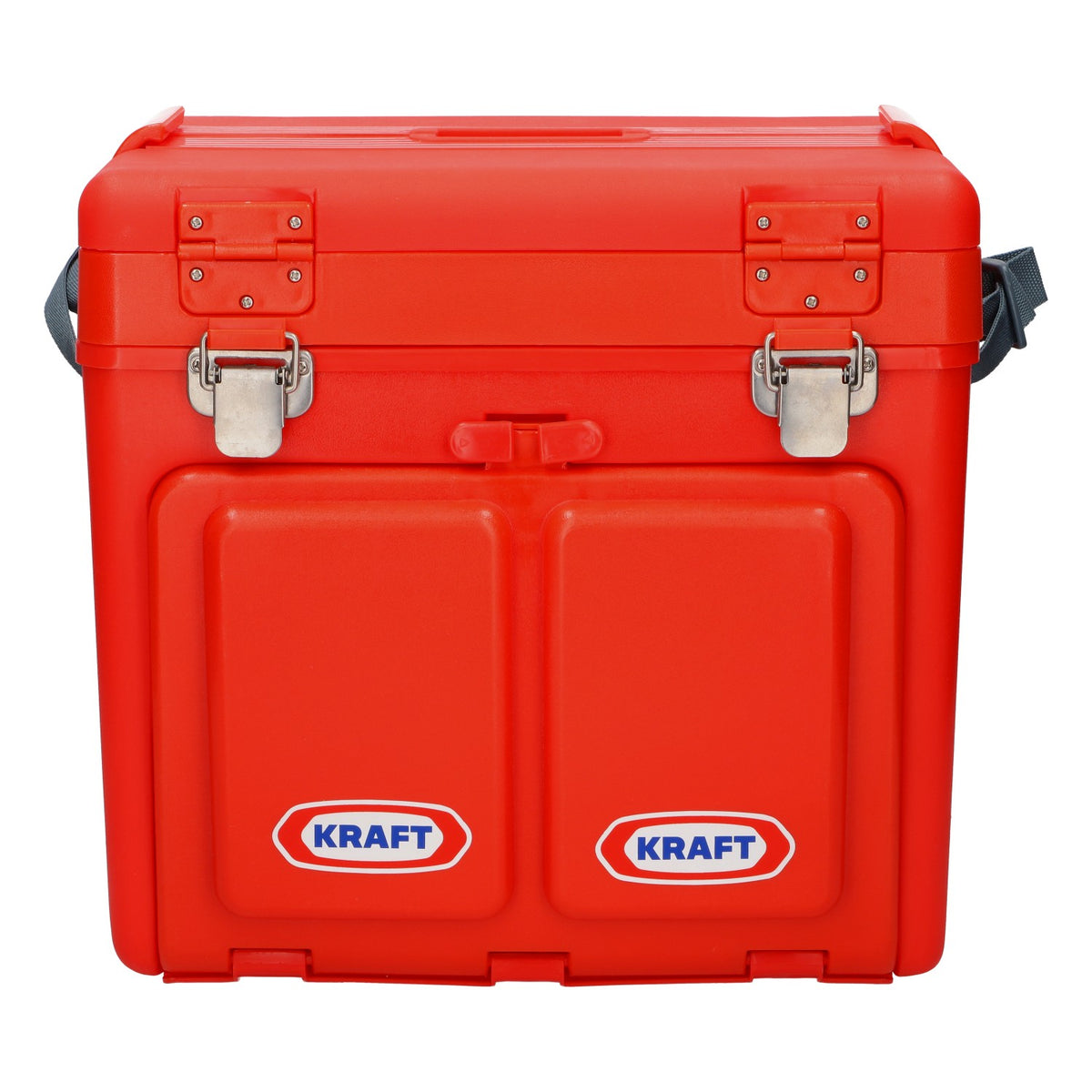 Set di posate Kraft da cucina, valigetta, pieghevole, rosso, nuovo, in plastica – Vista 2