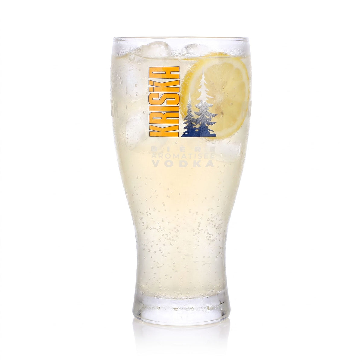 Bicchiere da birra Kriska da 0,25 l, bicchiere smerigliato, birre Aromatisee, vodka Chopin
