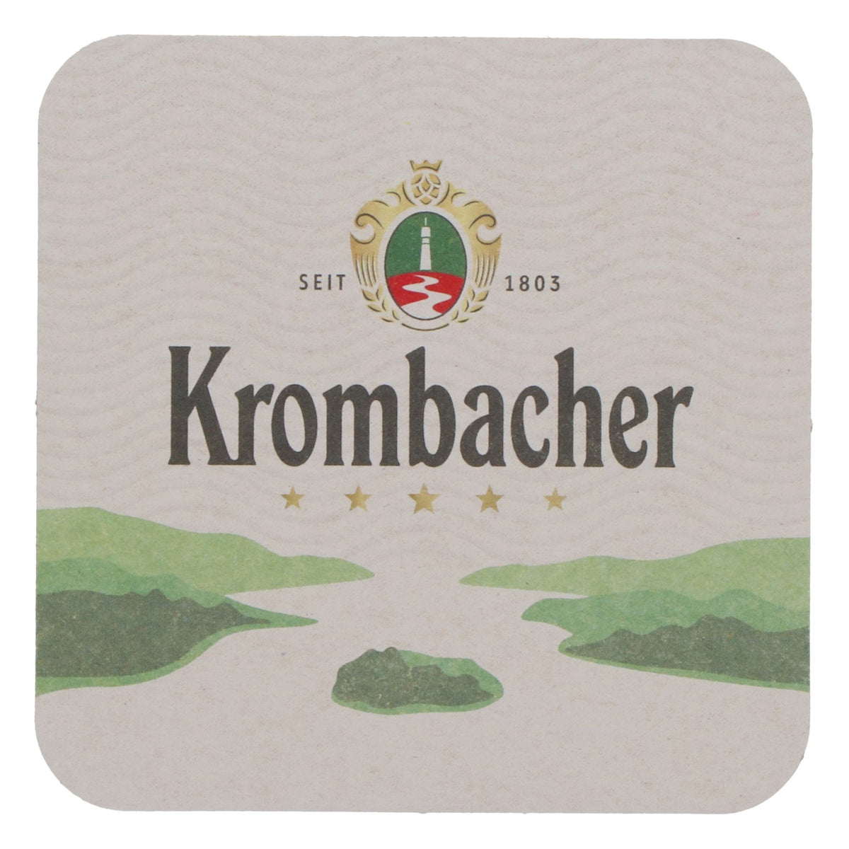 Krombacher Birra Sottobicchiere Lillet Wild Berry nuovo Carta bianca Coaster – Vista 3