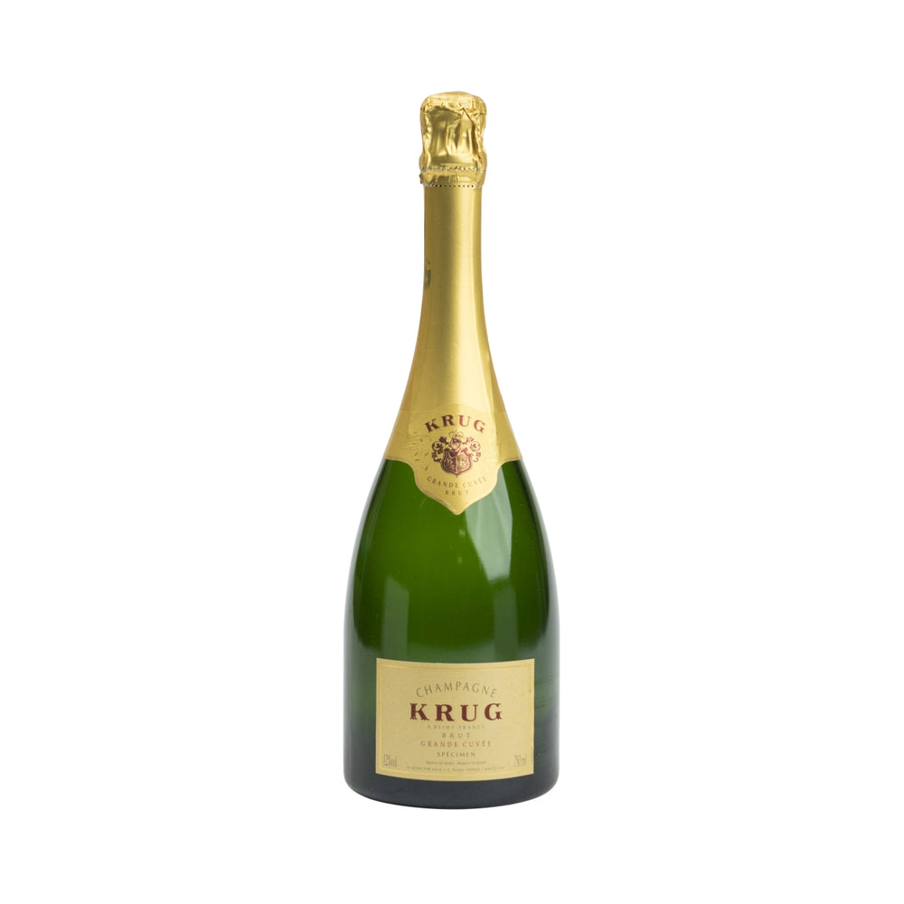 Krug Champagne Bottiglia da esposizione 750 ml Oro VUOTA Decorativa Grand Cuvee Brut