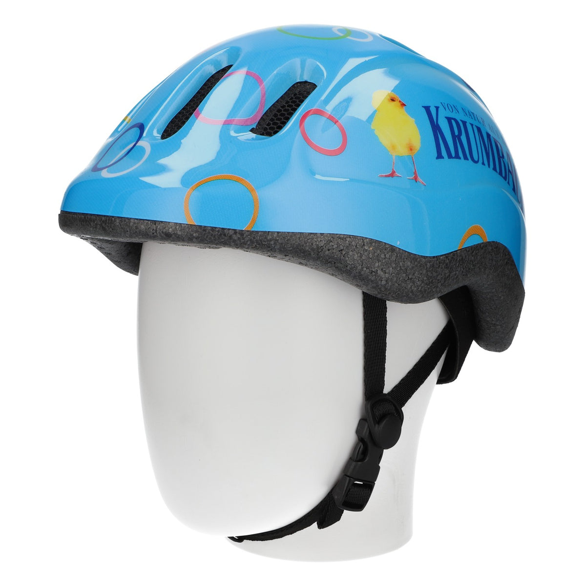 Krumbach Wasser Casco da ciclismo Taglia M 52-56 cm Busch Helmets blu Plastica