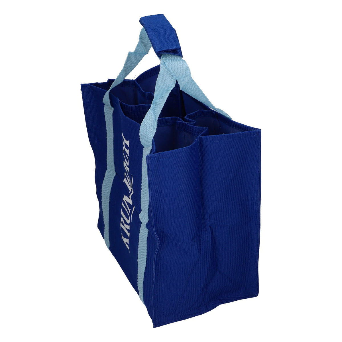 Borsa a mano Krumbach Wasser con manici azzurri – Vista 3