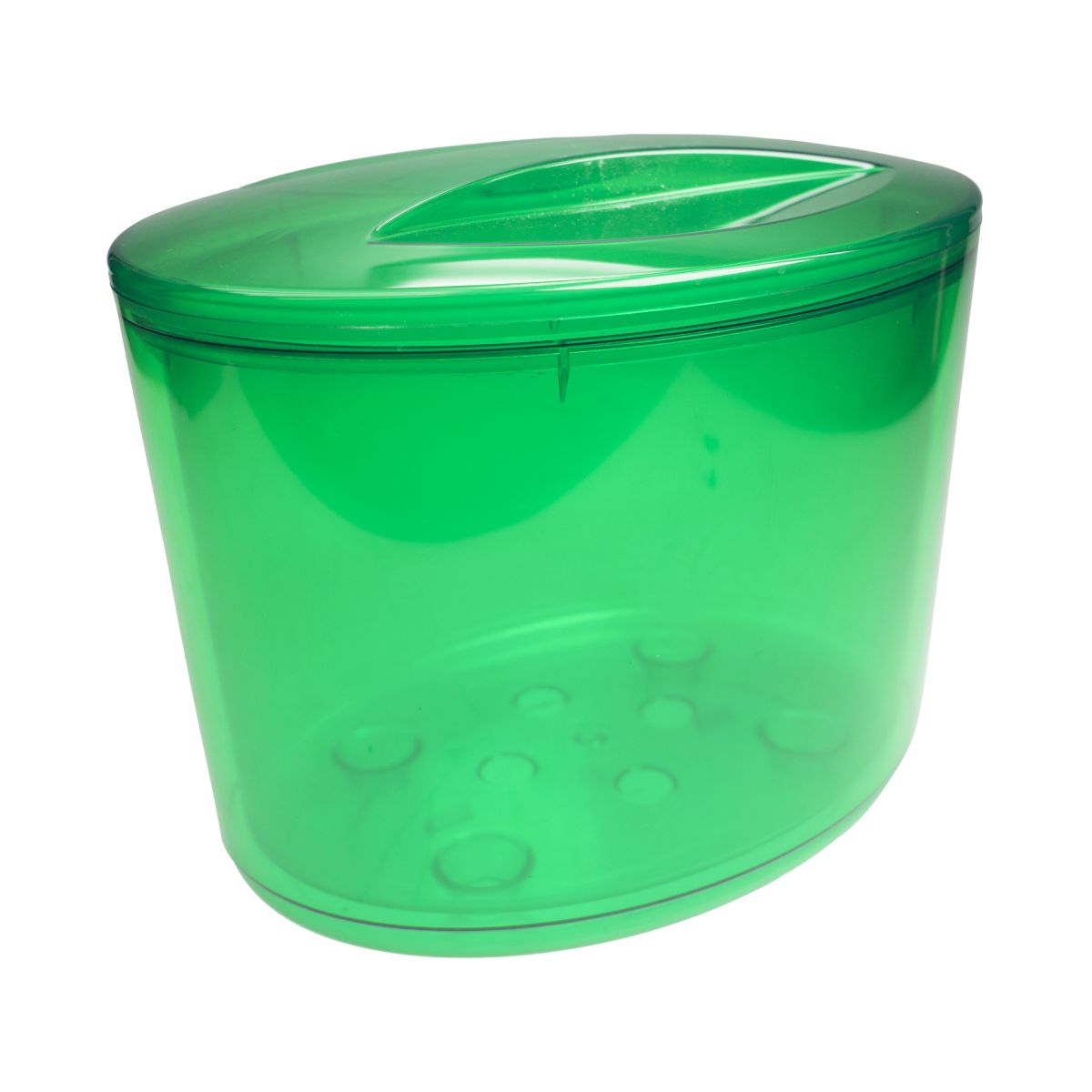 Refrigeratore per bottiglie Contenitore per ghiaccio verde con coperchio Refrigeratore per bevande Ghiacciaia – Vista 2