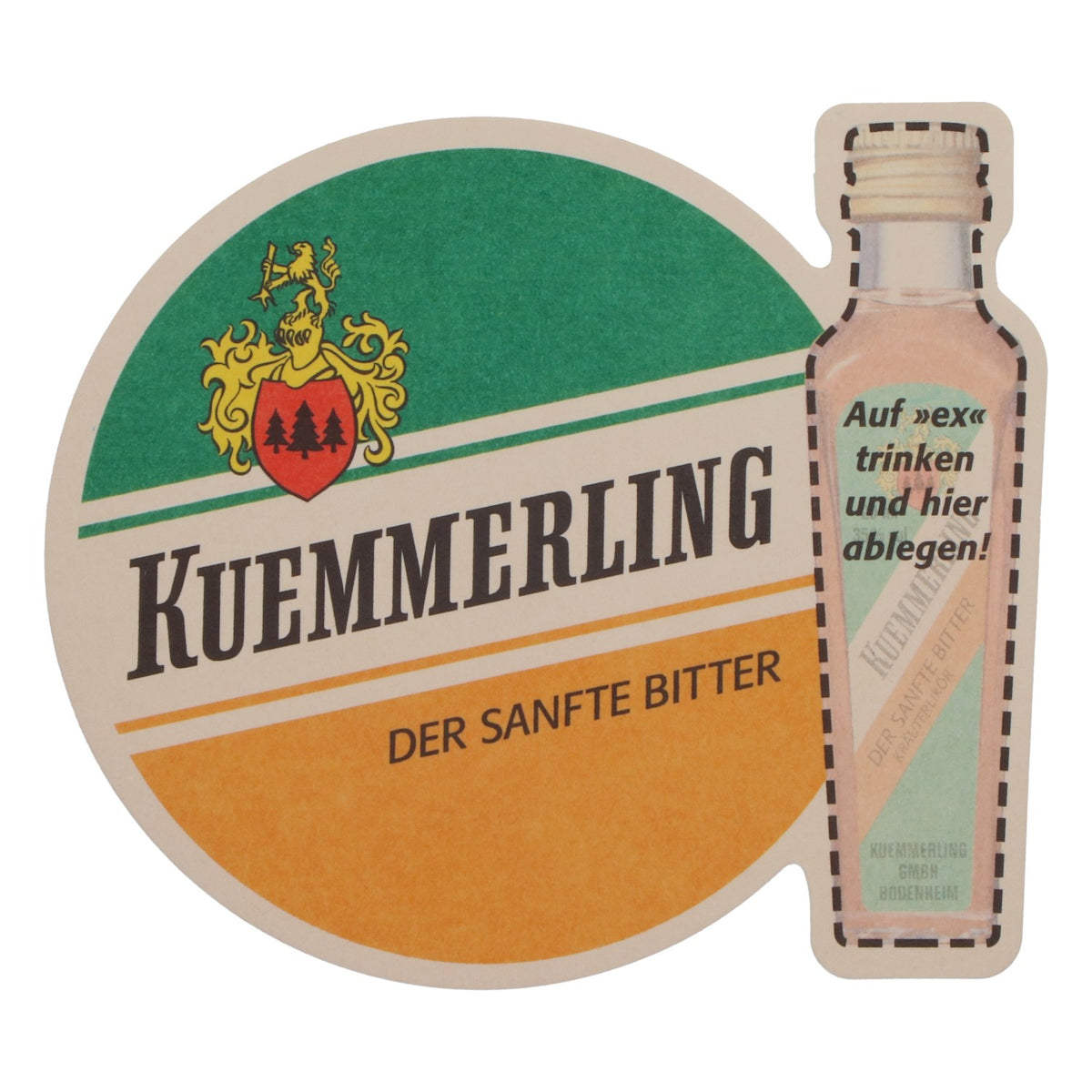 Kümmerling Liquore Sottobicchieri Copertina del libro di canzoni – Vista 2