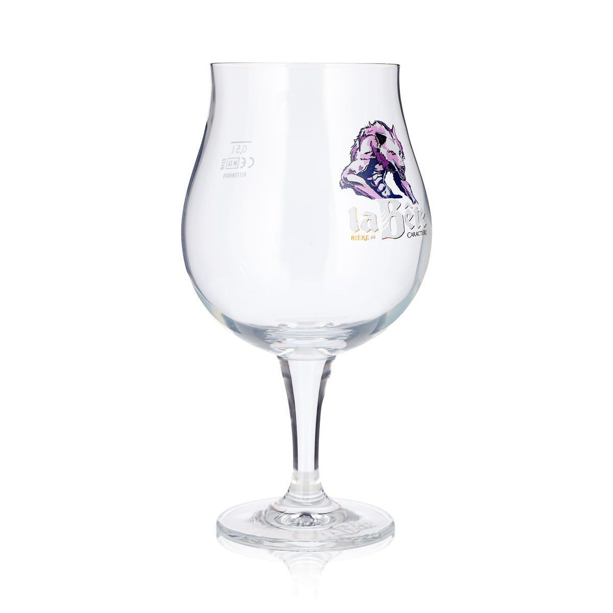 Bicchiere da birra La Bete da 0,5 l, a forma di coppa, con motivo del lupo, Ritzenhoff – Vista 3