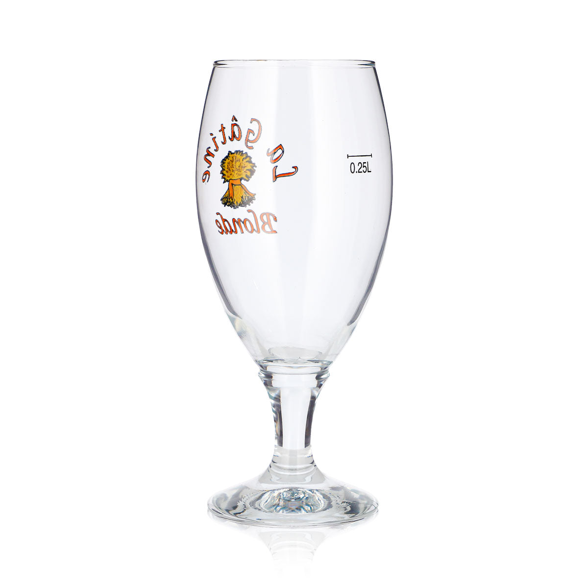 Bicchiere da birra La Gatine da 0,25 l, modello "Pokal", Blonde Durobor Sevilla – Vista 4