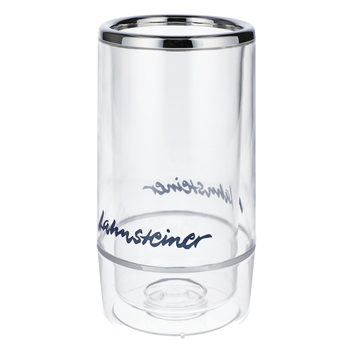 Lahmsteiner Wasser Raffredda bottiglie in acrilico Raffredda bottiglie trasparente – Vista 3
