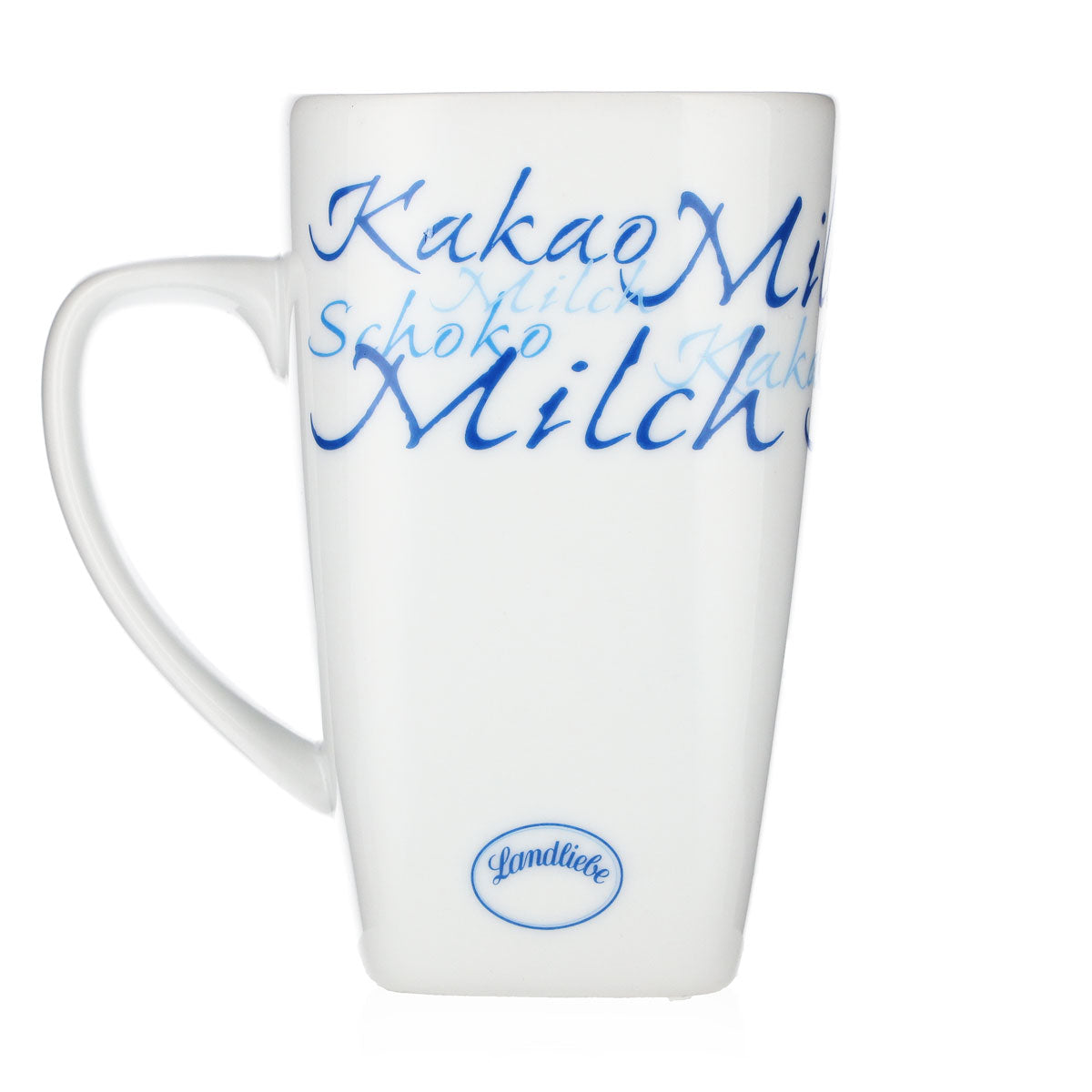 Tazza da caffè in ceramica Landliebe "Milch", 0,35 l, bianca – Vista 3