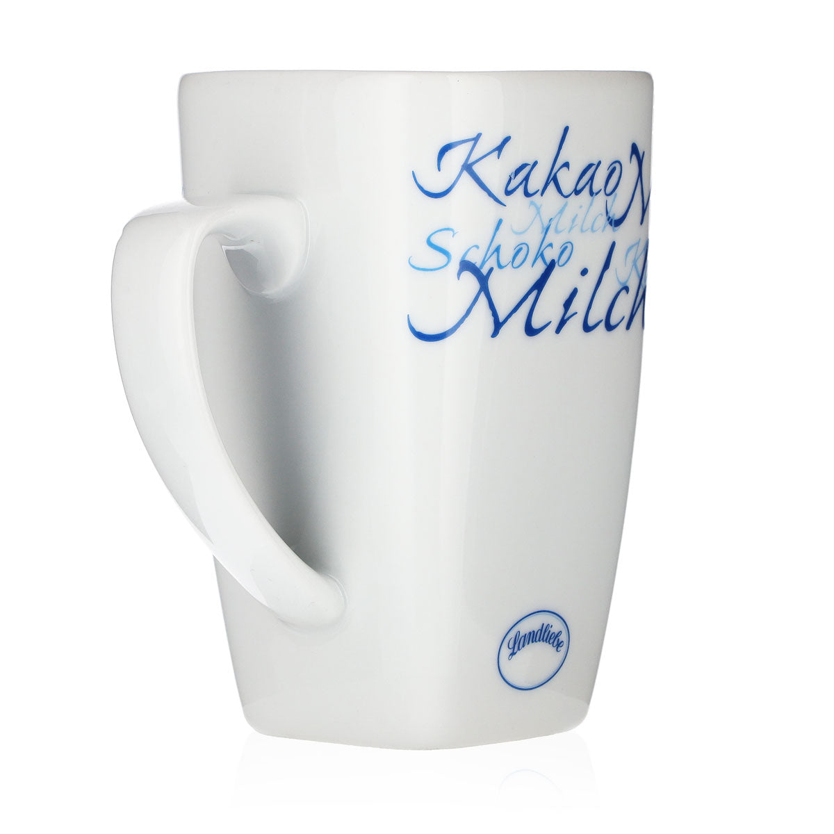 Tazza da caffè in ceramica Landliebe "Milch", 0,35 l, bianca – Vista 4