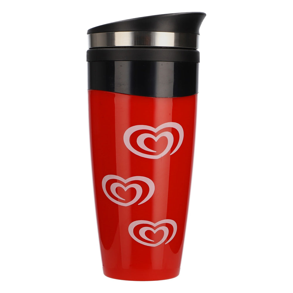 Langnese Eis Thermobecher Tazza Tazza termica Chiusura rapida Rosso