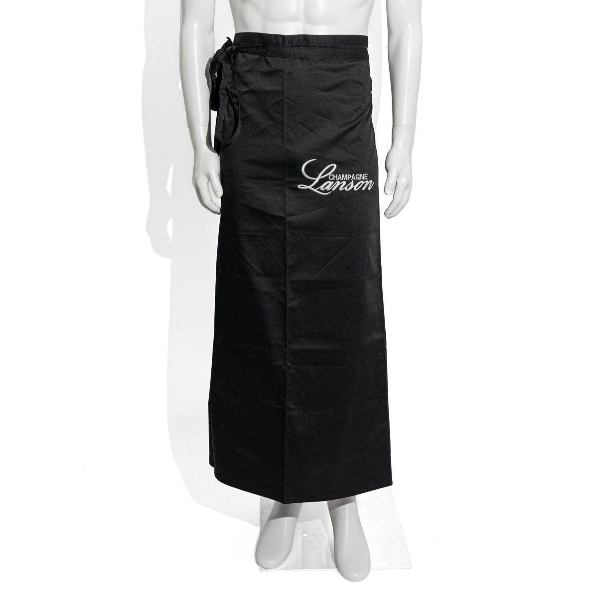 Grembiule da bar Lanson Champagne Grembiule da bistrot Nero Logo orizzontale