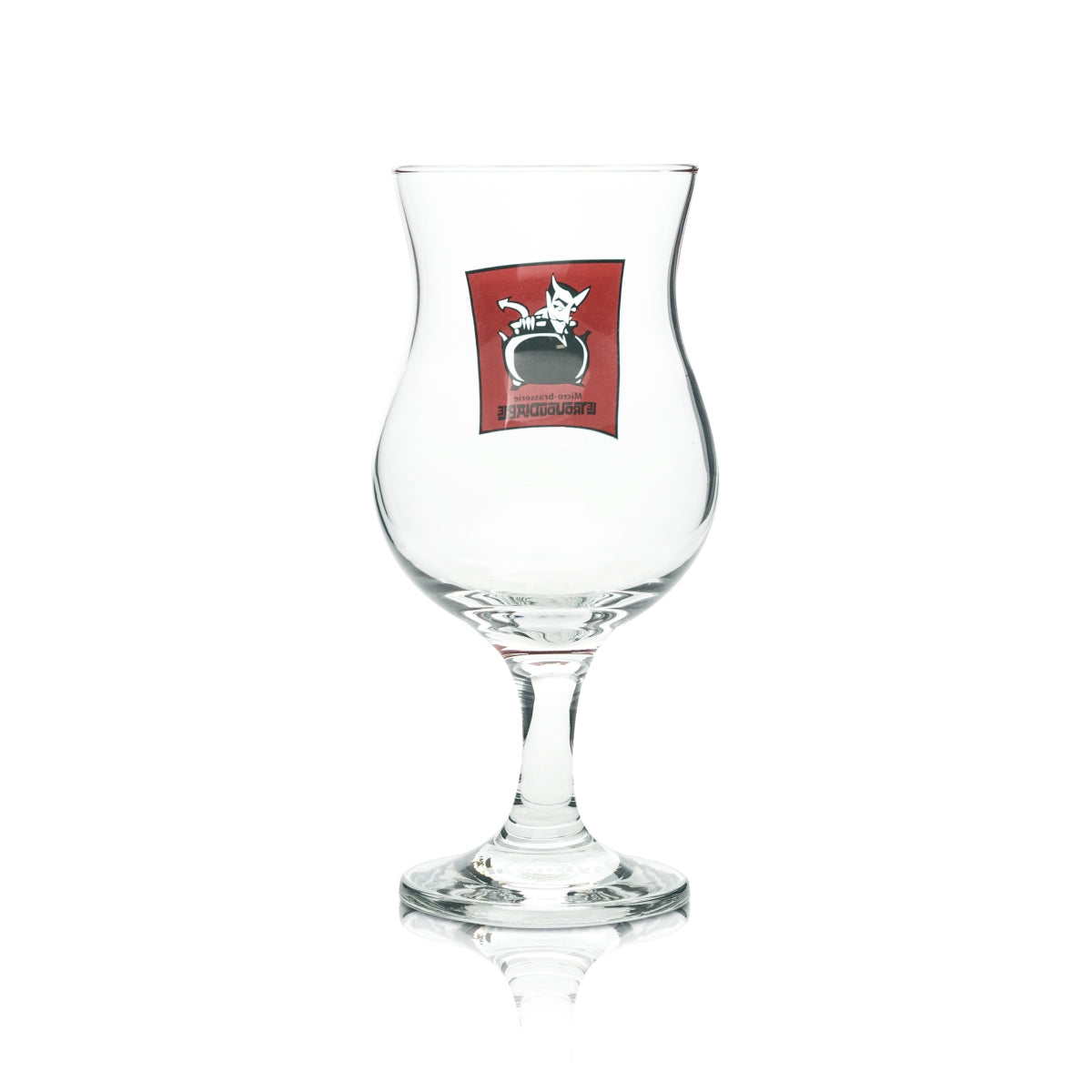 Bicchiere da birra Le Trou du Diable 0,38 l Calice Micro Brasserie Bicchieri da birra artigianale Tulipano – Vista 2