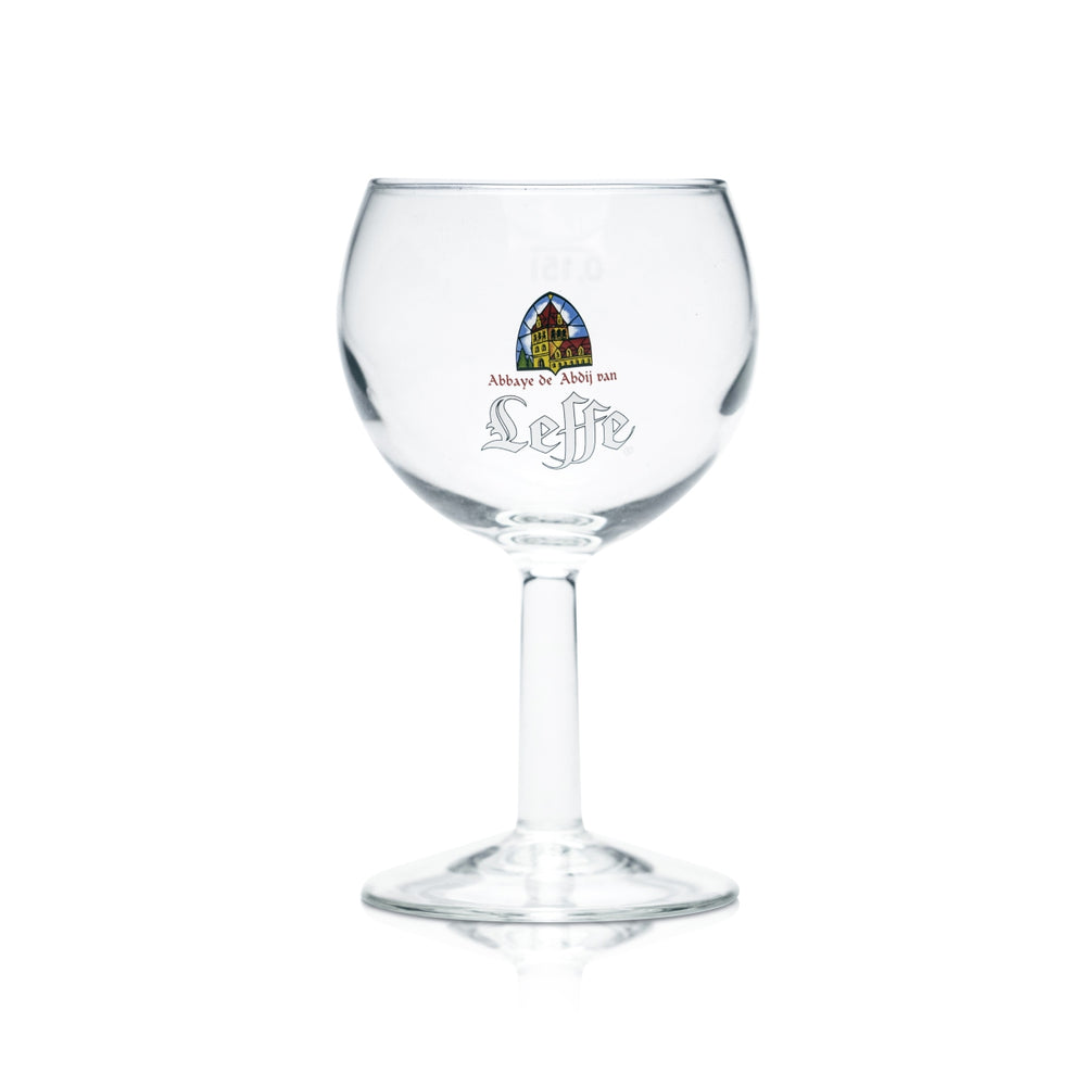 Bicchiere da birra Leffe 0,15 l Calice Tulip Cup Bicchieri Beer Calibrated Rovere Gastro Bionda