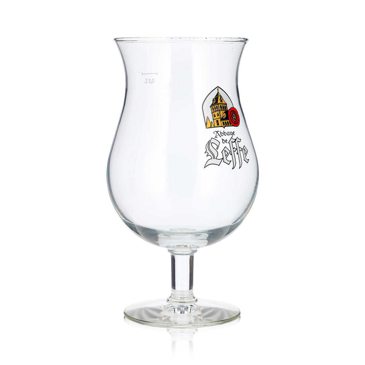 Bicchiere da birra Leffe da 0,5 l, modello "Tulipano", Durobor – Vista 3
