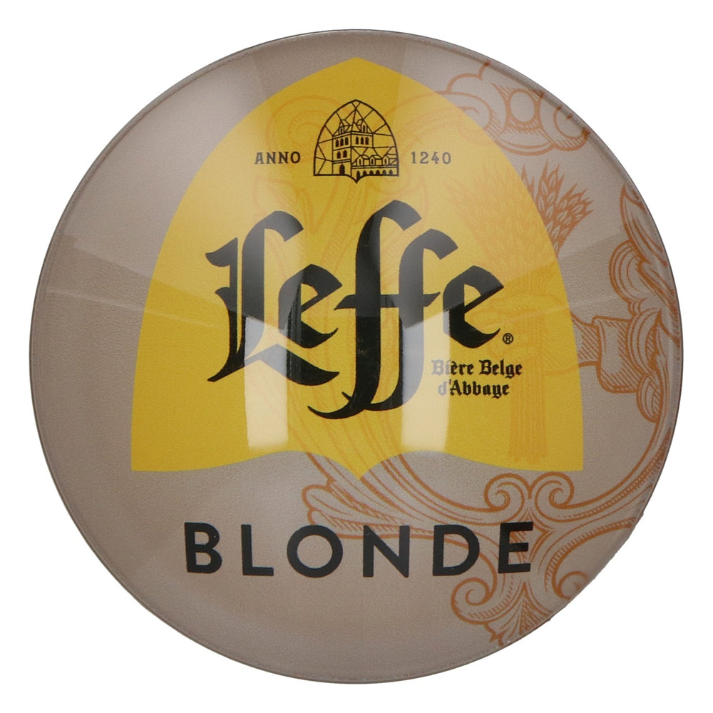 Insegna per spillatore di birra Leffe Medallion Blonde