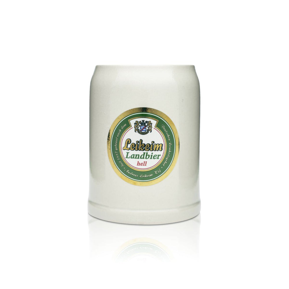 Bicchiere da birra Leikeim, boccale in ceramica 0,62 l, boccale con manico, bicchieri per intenditori