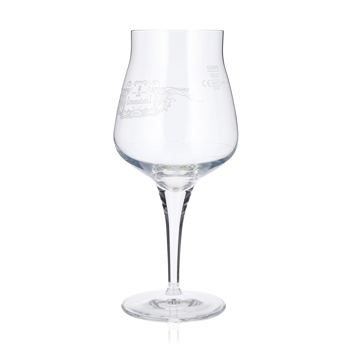 Bicchiere da birra Lindemans da 0,5 l a forma di tulipano 1822, bicchiere a coppa Sahm, bicchiere da birra a forma di tulipano – Vista 3