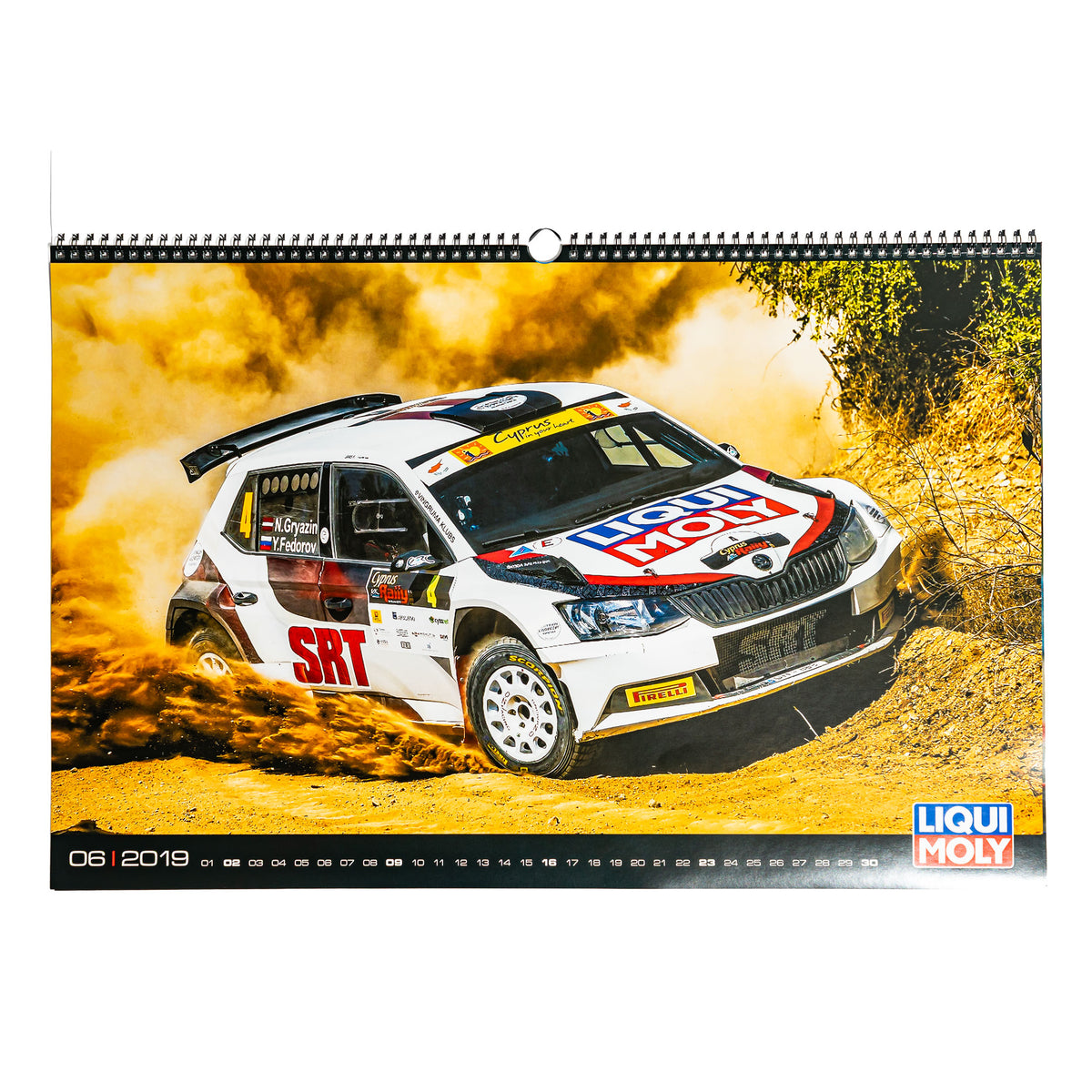 Calendario Liqui Moly 57x37 cm 2019 Formula 1 – Vista 4