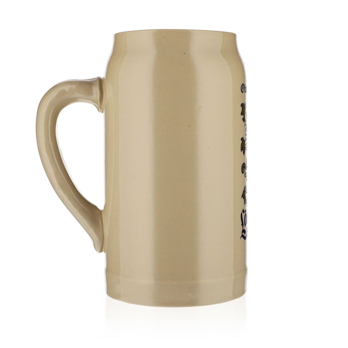 Bicchiere da birra Löwenbräu Bicchiere da birra 1,0 l Brocca in ceramica Brocca in terracotta Oktoberfest 2022 – Vista 3