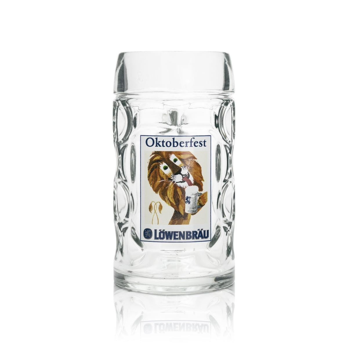 Set da 6 boccali Löwenbräu da 0,5 l, edizione Oktoberfest: boccali Humpen, Seidel, Dimpel – Vista 3