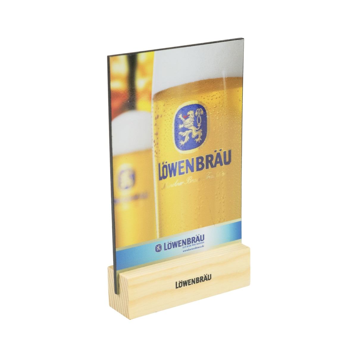 5x espositore da tavolo Löwenbräu Mini lavagna Gastro Pub Bistro Cibo Bevande – Vista 2