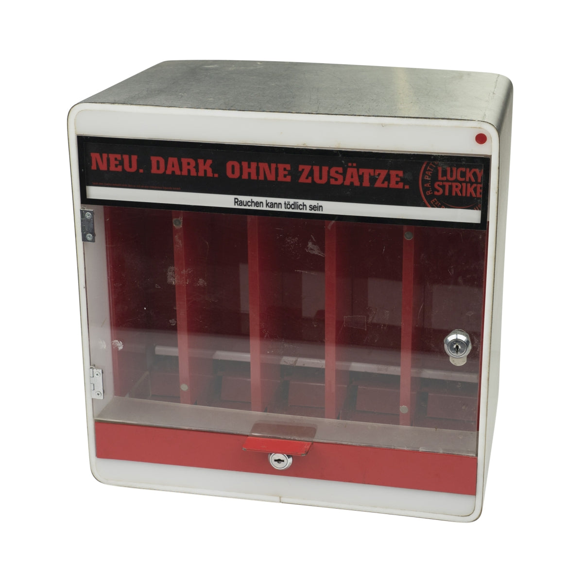 Distributore automatico di sigarette Lucky Strike Barautomat Scatola di vendita Retro Raro Tabacco Bar