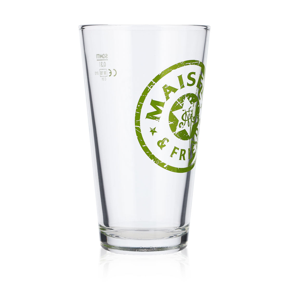 Bicchieri da birra Maisel Weisse Bicchiere Willibecher Frankonia 0,3 l bianco satinato – Vista 3