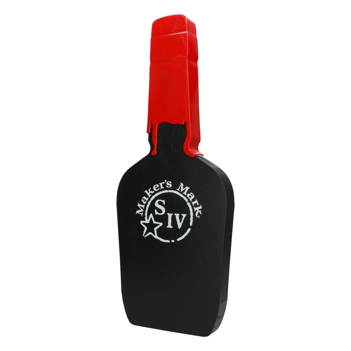 Makers Mark Whiskey Bottle Decorazione da parete Presenter Silhouette – Vista 2