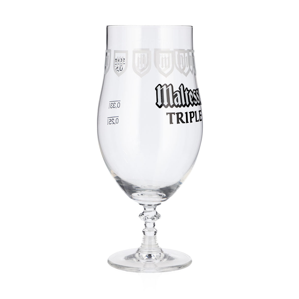 Bicchiere da birra Maltesse da 0,5 l a forma di coppa – Vista 2