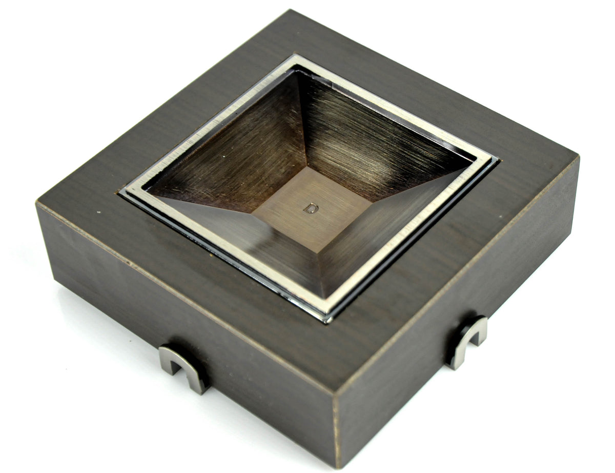Marlboro Design Posacenere Posacenere Acciaio inossidabile / Effetto legno Angolare – Vista 4