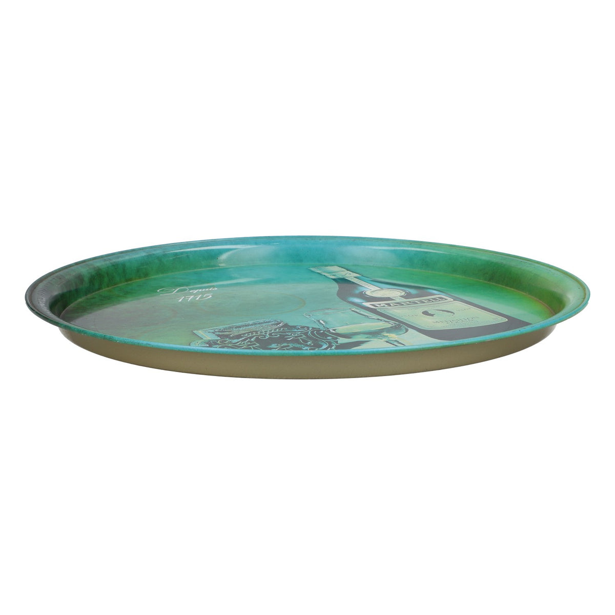 Martell Cognac Vassoio Vassoio da cameriere Vassoio di servizio Diametro 33 cm – Vista 3