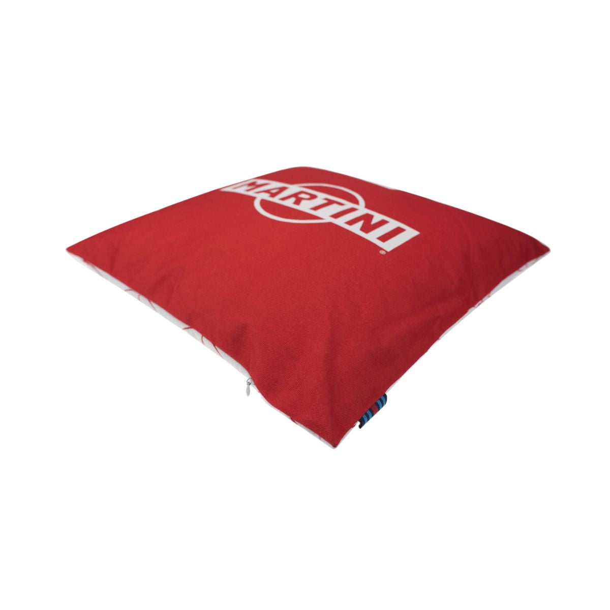 Cuscino Martini 40x40 cm reversibile rosso bianco decorativo per divano, salotto e outdoor – Vista 3