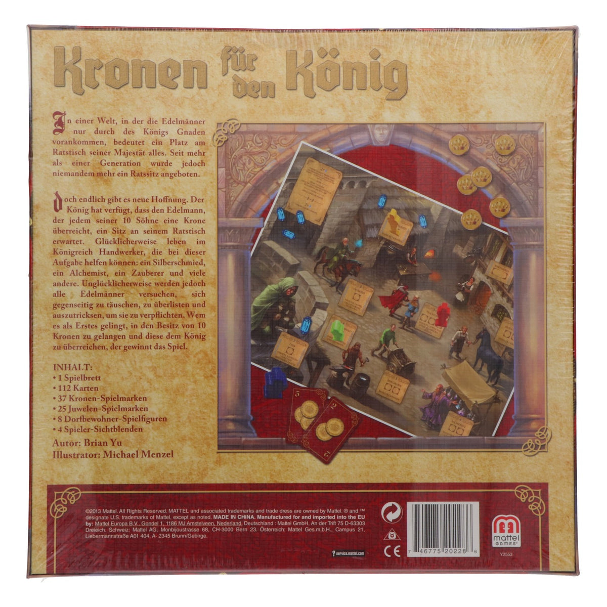 Mattel Games - Gioco da tavolo "Birra" - Corone per il re – Vista 2