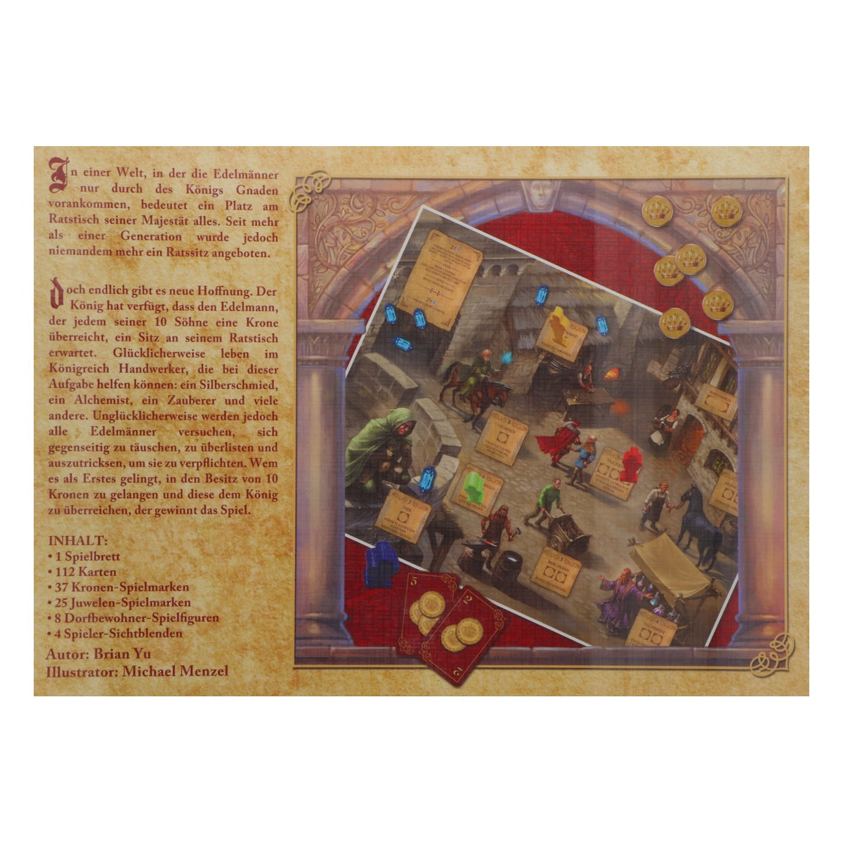 Mattel Games - Gioco da tavolo "Birra" - Corone per il re – Vista 3