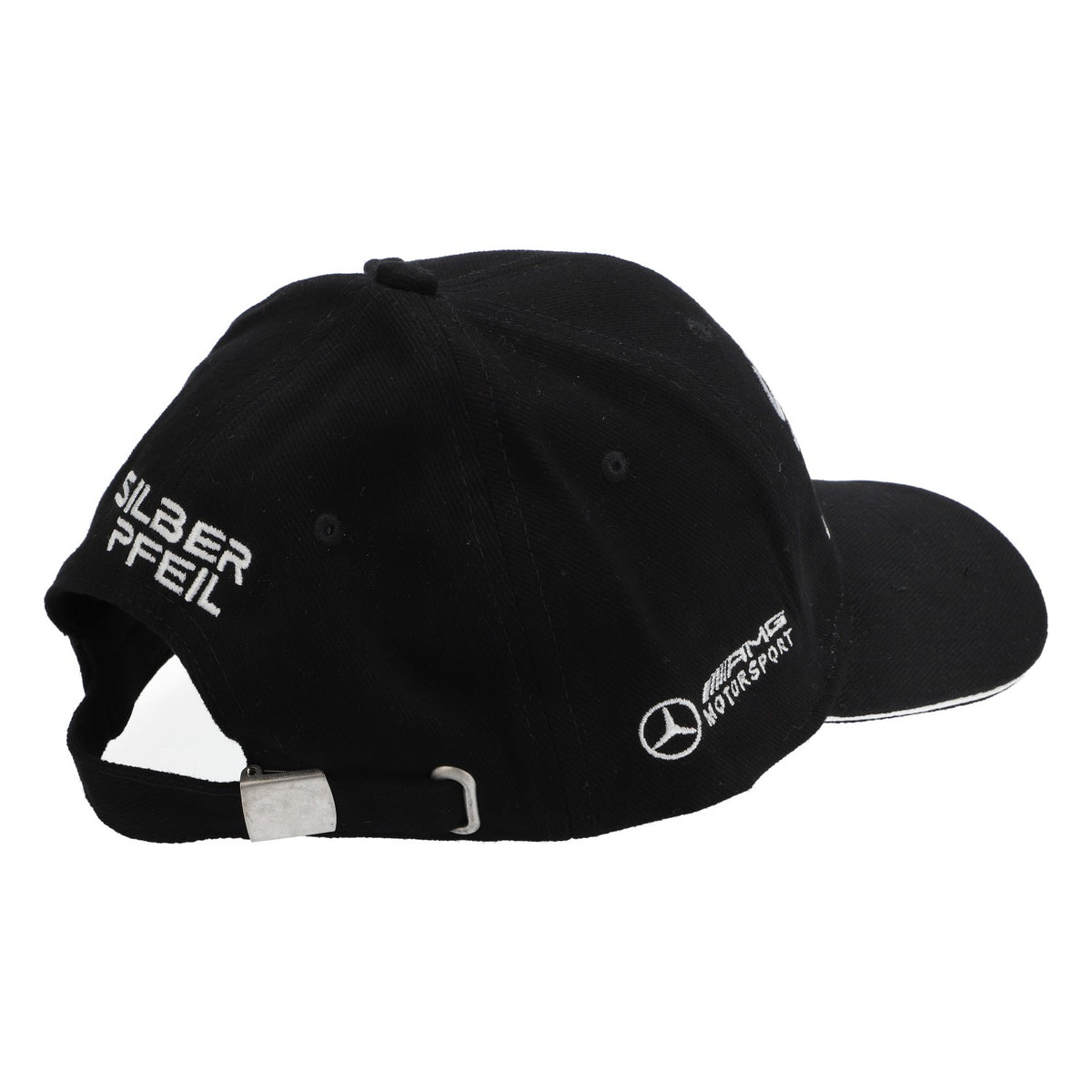 Cappellino da baseball Mercedes AMG Cappellino da pilota Cappellino nero "Freccia d'argento" – Vista 5