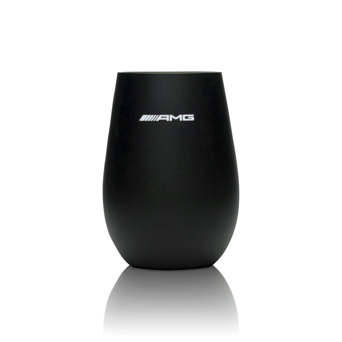 Mercedes AMG Bicchiere 0,4 l nero opaco con logo emblema Auto Car Bicchieri Tazza Tuning – Vista 2