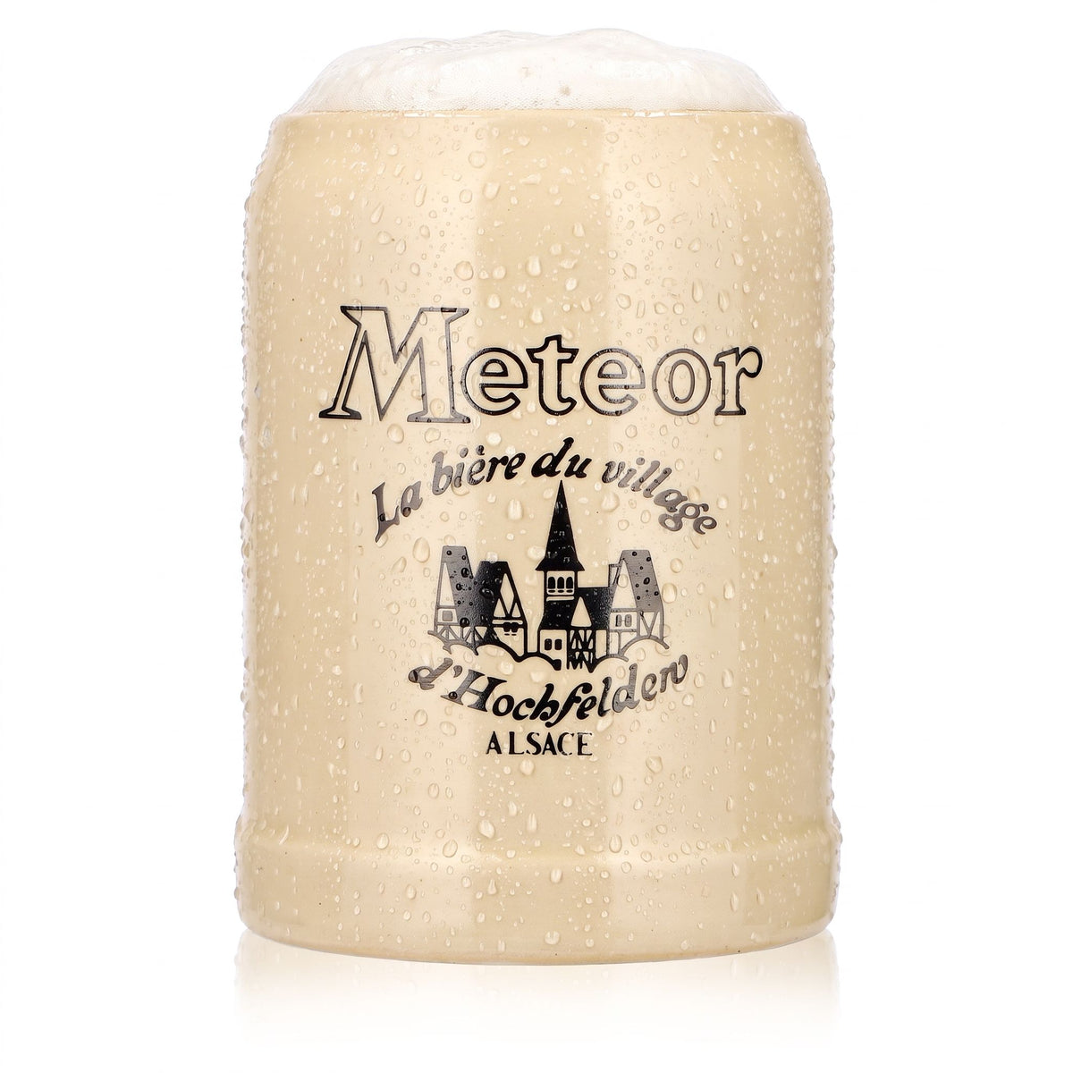 Bicchiere da birra Meteor da 0,25 l, boccale in terracotta d’Hockfelden