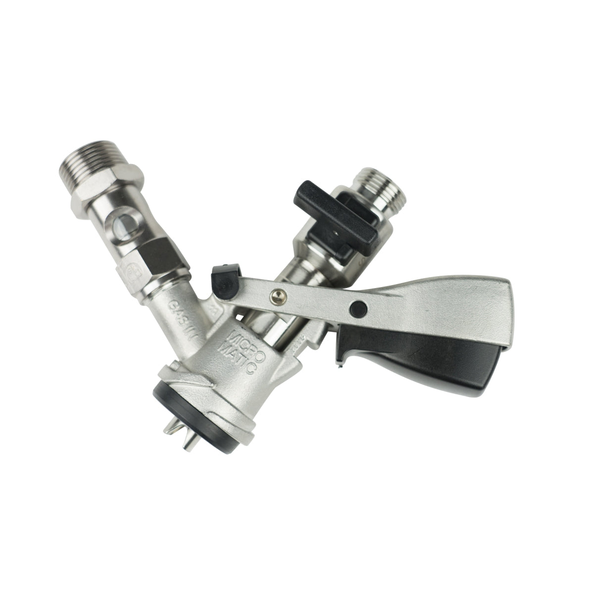 Micro Matic KEG Raccordo per fusto di birra Rubinetto Erdinger Gastro Birra Flachkeg Tap – Vista 3