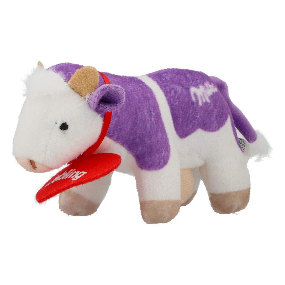 Milka - Prodotti alimentari - Peluche - Mucca - Collare con cuore rosso - Preferita - Nuovo