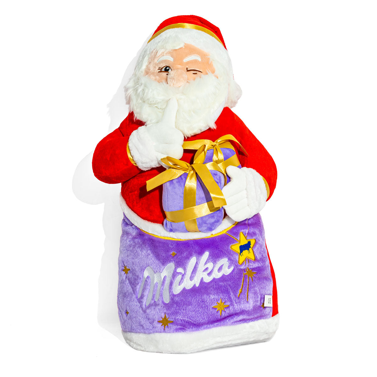 Milka Cioccolato Peluche Babbo Natale Peluche Natale