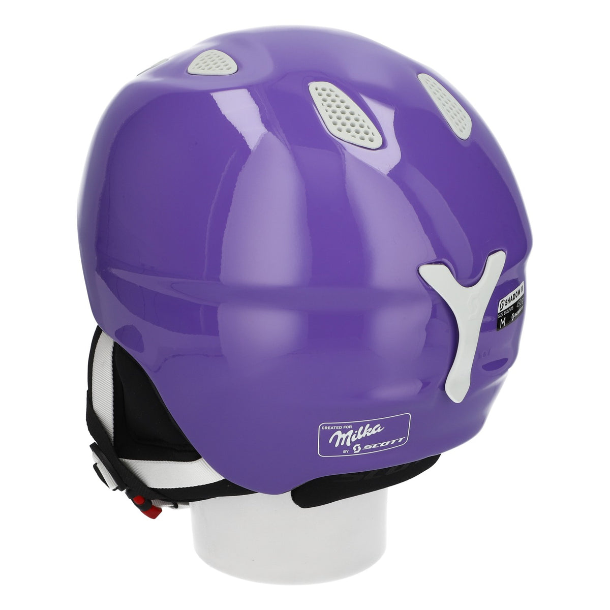 Casco da sci Milka Chocolate taglia M/56 Scott Shadow versione viola – Vista 3