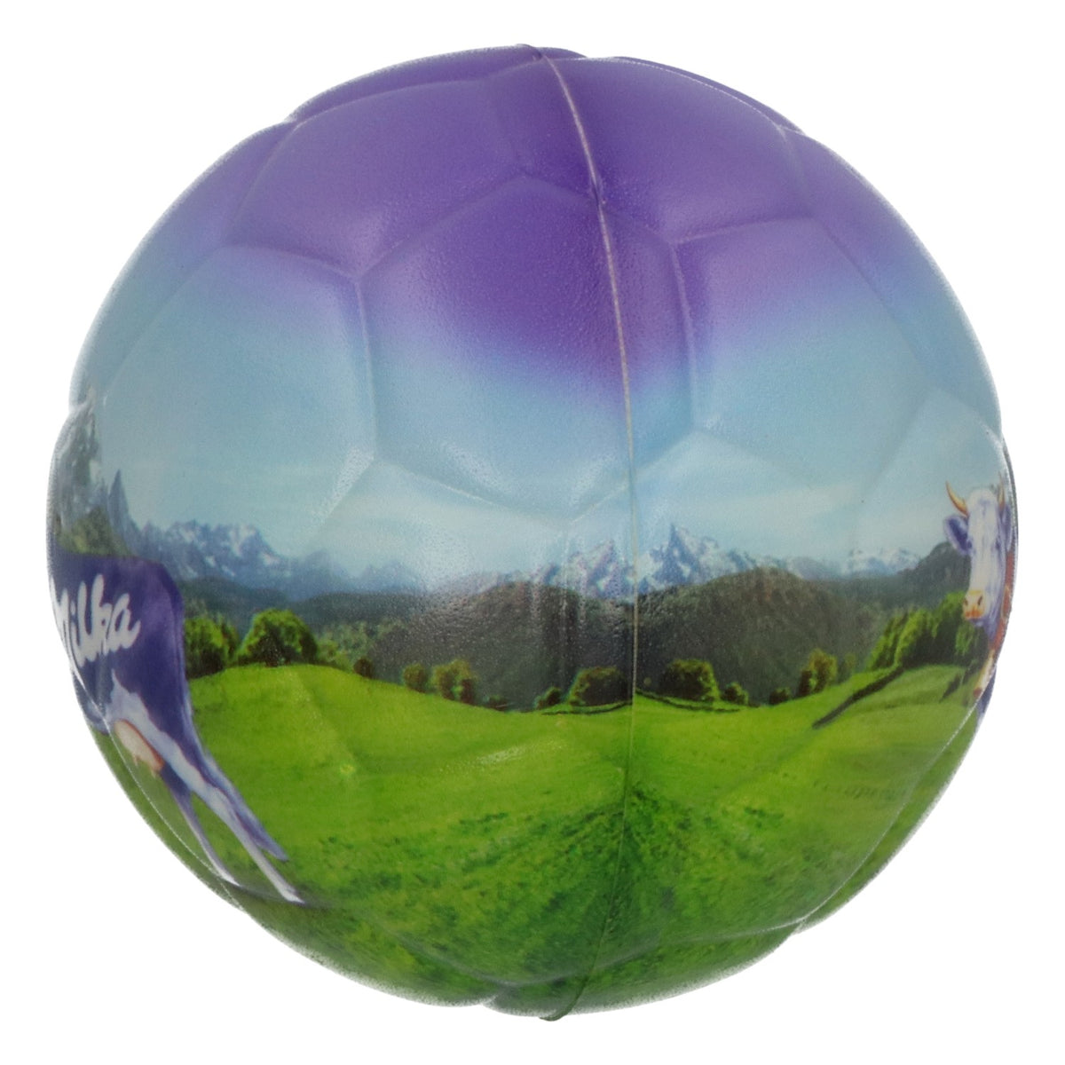 Caramelle Milka - Palla antistress Milka a forma di mucca in bianco e nero – Vista 2