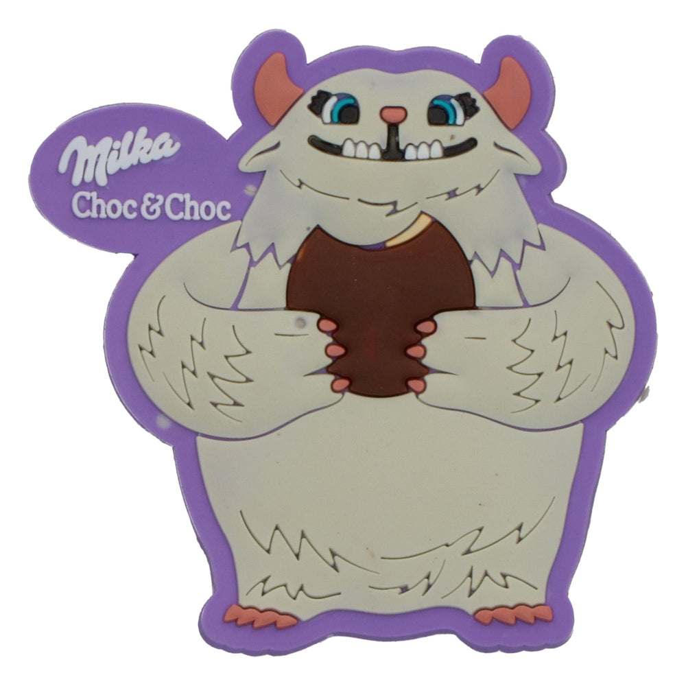 Magnet da frigo Milka con i personaggi dei dolciumi Fluffy Choc Choc